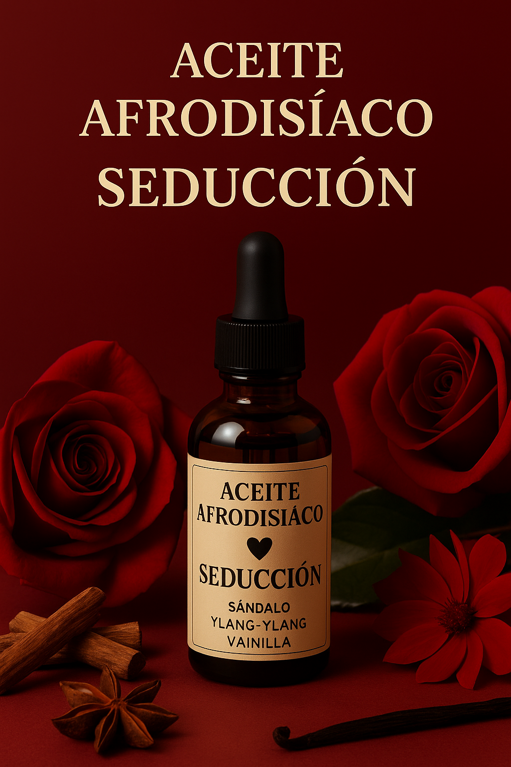 🌺 Aceite Afrodisíaco Dulce Tentación”