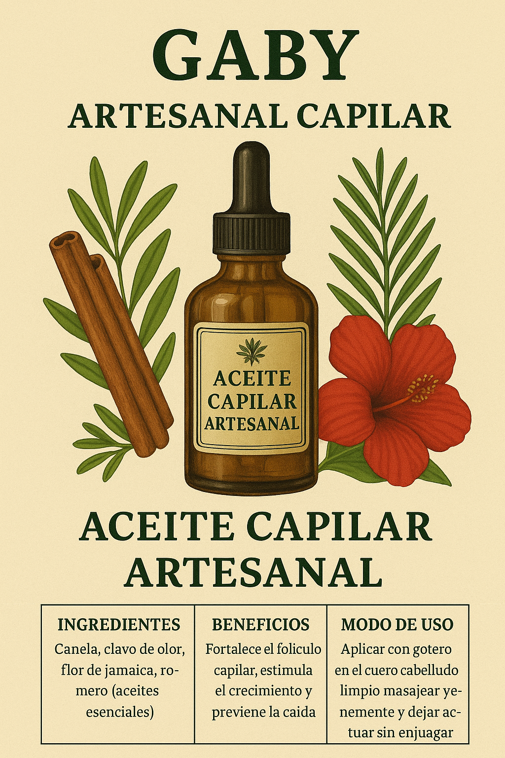 Aceite capilar Fortalecedor🍃