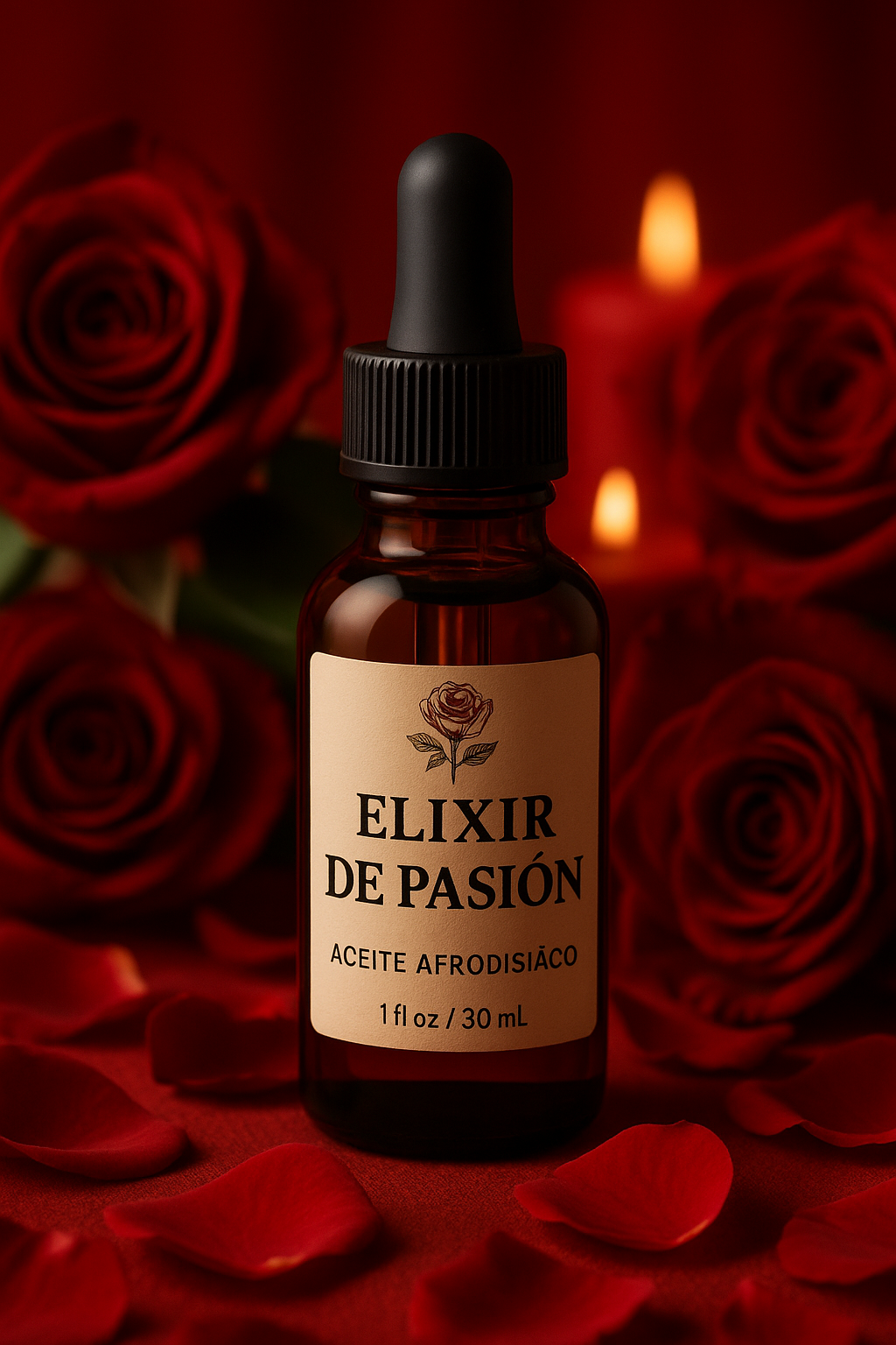 🌹 Aceite Afrodisíaco Elixir de Pasión”