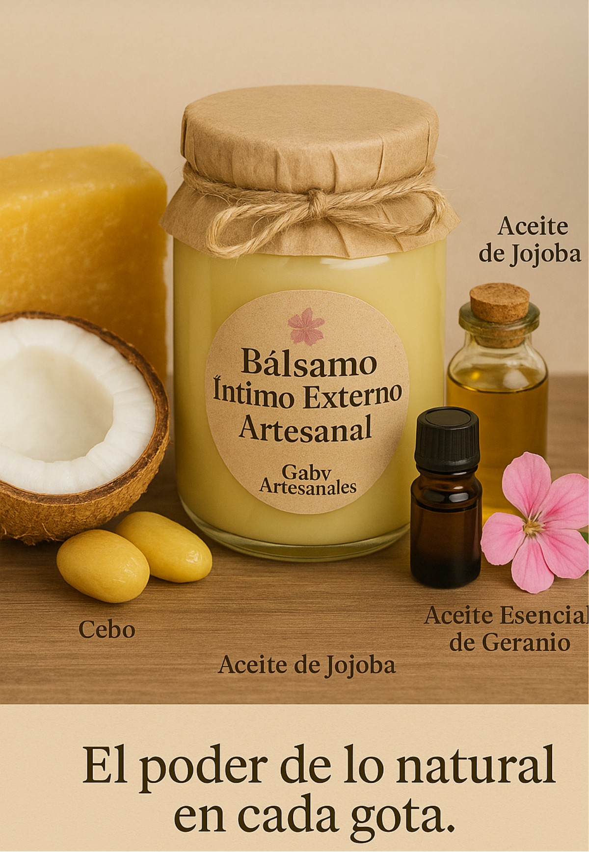 Bálsamo Íntimo Externo Artesanal