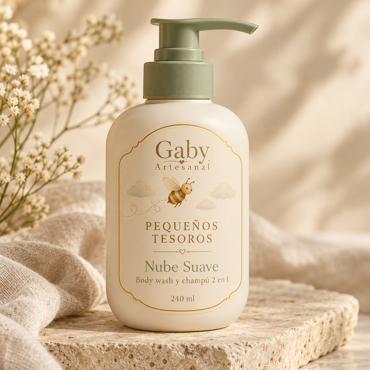 NUBE SUAVE — Body wash y champú 2 en 1