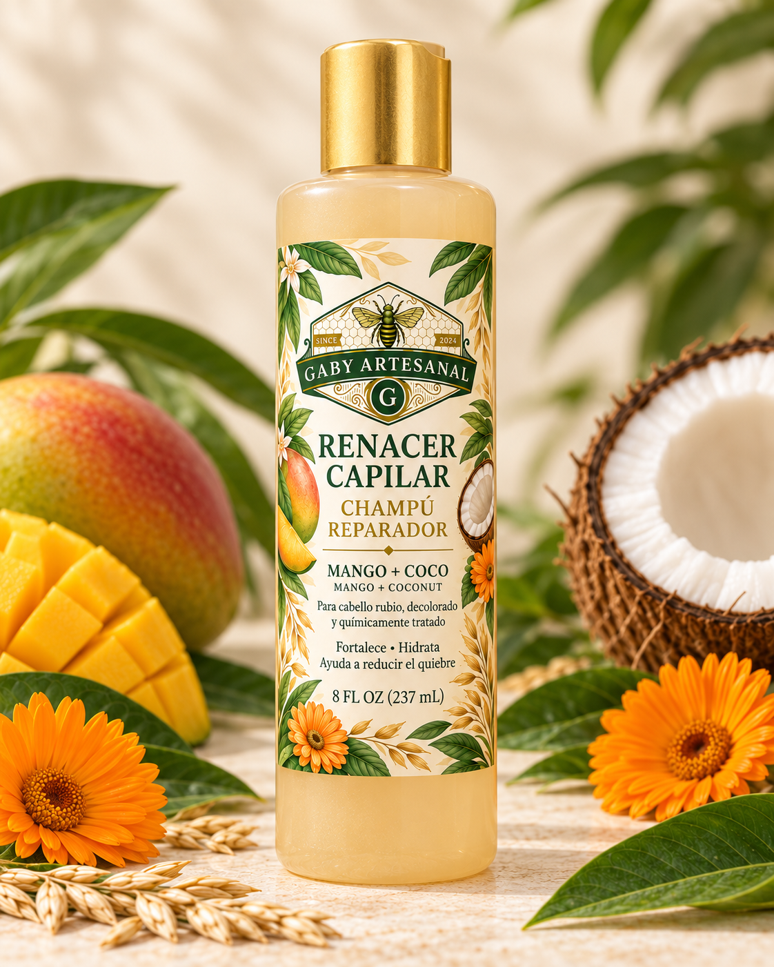 Champú reparador renacer capilar