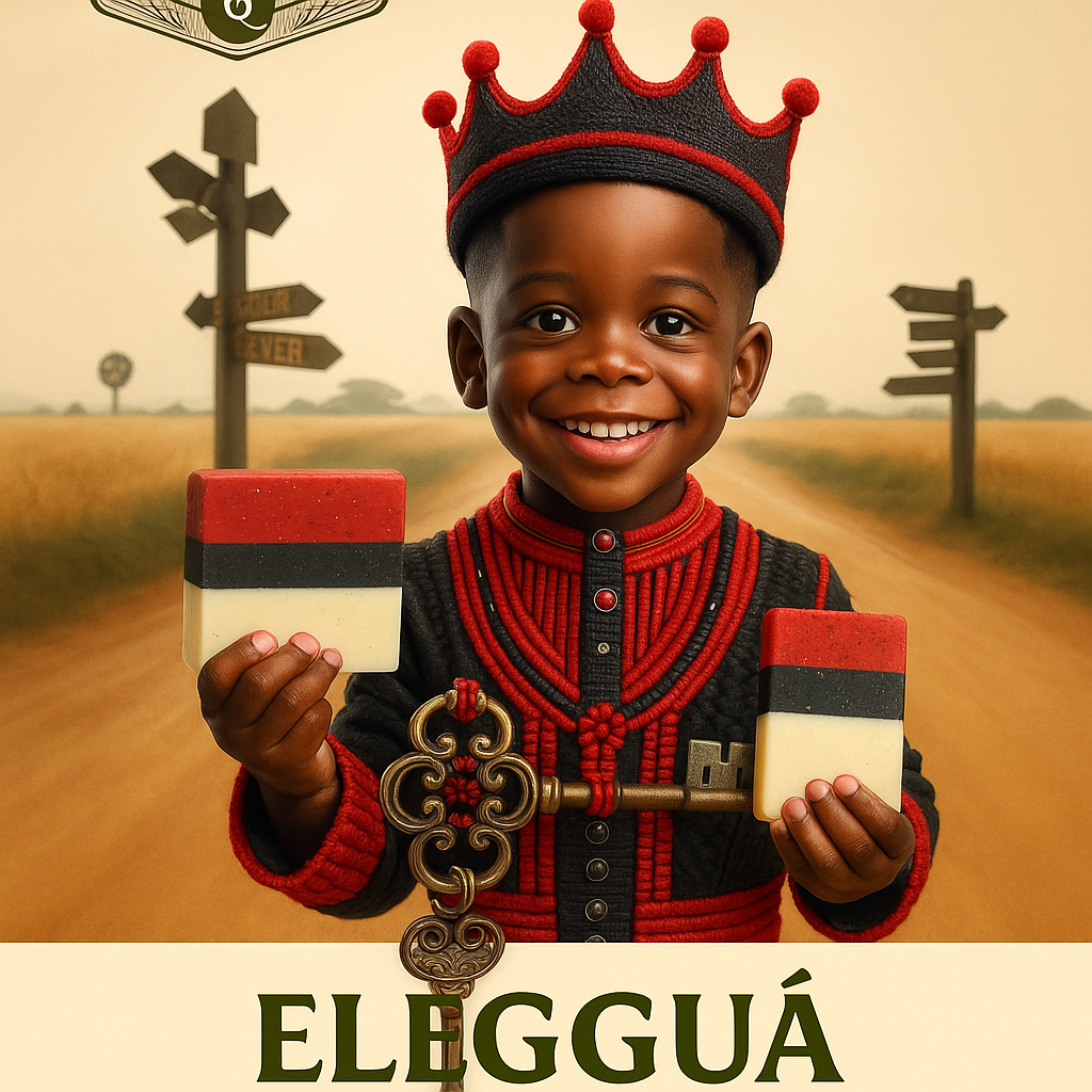 Elegguá ❤️Guardián de los caminos🖤