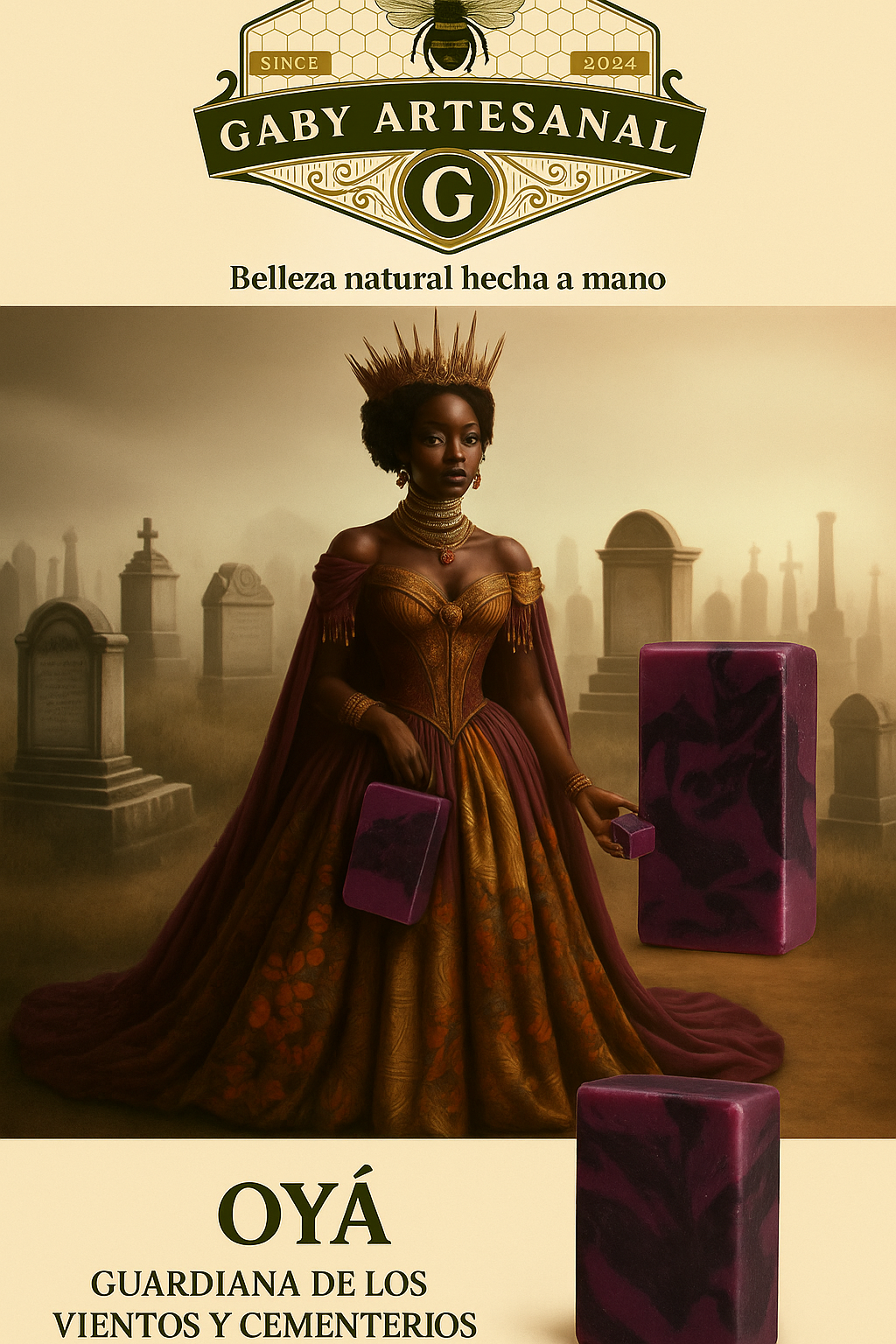 Oyá 🌬️Guardiana de los vientos y cementerios 💀