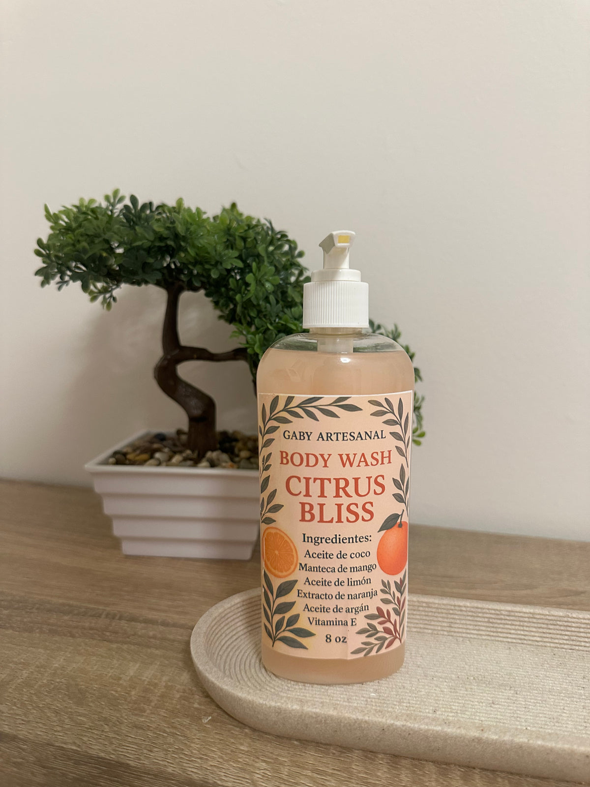 Body Wash Citrus Bliss – Naranja, Mango & Limón |
