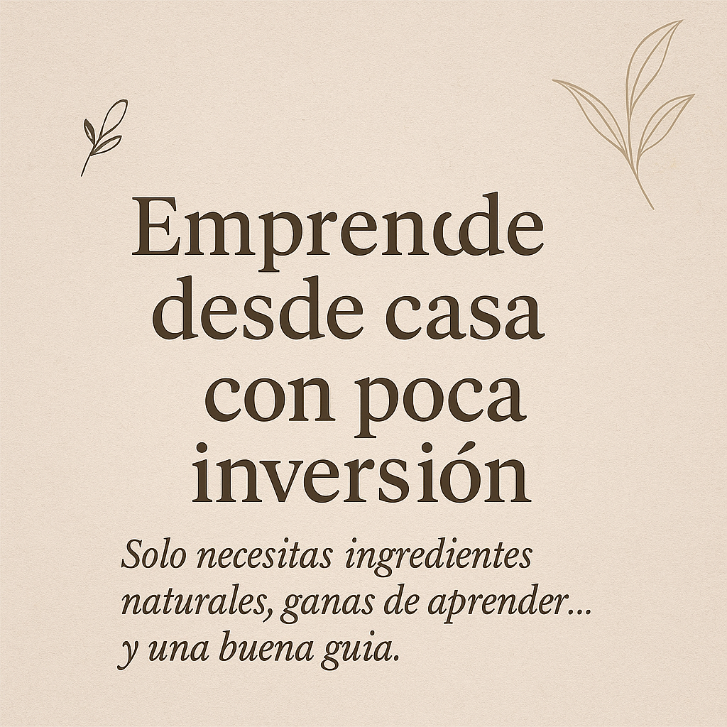 Curso básico de Jabones artesanales