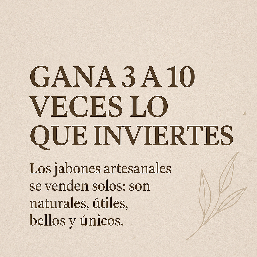 Curso básico de Jabones artesanales